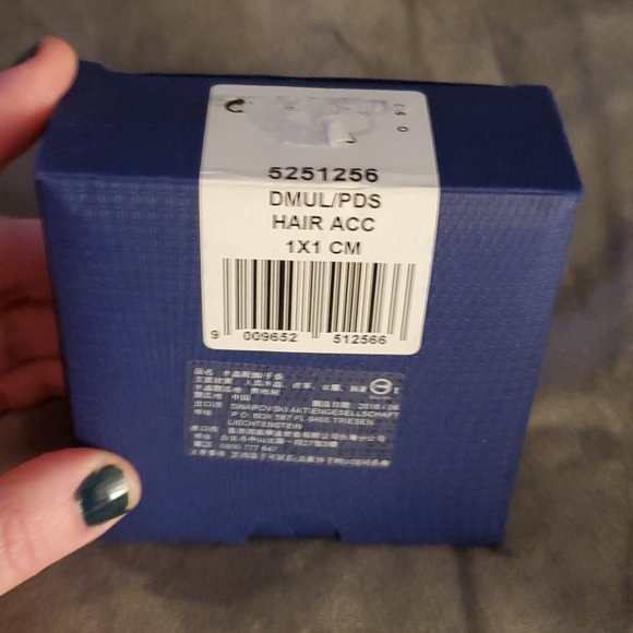 Swarovski pink & purple hair ties NWT - Picture 3 of 3